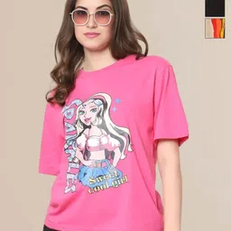 Mast & Harbour Pack Of 3 Women Graphic Printed T-shirt-picture-30