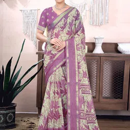 KALINI Woven Design Sequinned Saree-picture-10