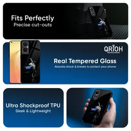 QRIOH Car In Dark Glass Case for Oppo Find X8 Pro Back Case Mobile Accessories image 2
