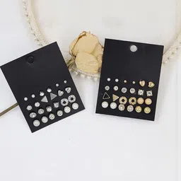 TheVineGirl Set Of 24 Alloy Cubic Zirconia Studs image 3