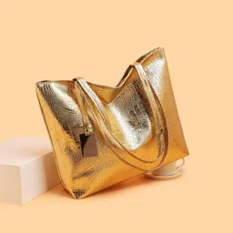 CORSICA Textured PU Structured Tote Bag image 3