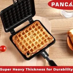 panca Waffle Maker Pancake Maker - Gas Compatible Non Stick Toaster Mould for Waffle Waffle Maker image 3