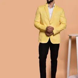 PRINTCULTR Single-Breasted Blazers image 5