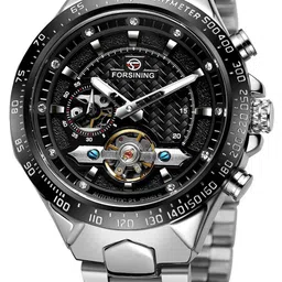 FORSINING Men Dial & Stainless Steel Straps Analogue Watch FSG8204M4T5 image 3