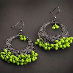 Creative Frogs Circular Jhumkas Earrings-picture-39