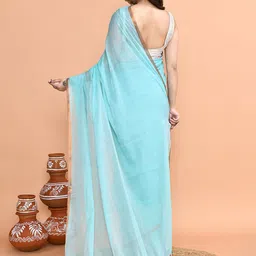 SPRISH Pure Cotton Khadi Saree image 4