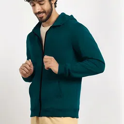 Kushi Flyer Men Fleece Lightweight Open Front Jacket-image-26