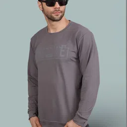 GRACIT Men Typography Printed T-shirt image 3