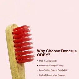 Dencrus Set Of 3 Orby Plus Bamboo Toothbrush image 4