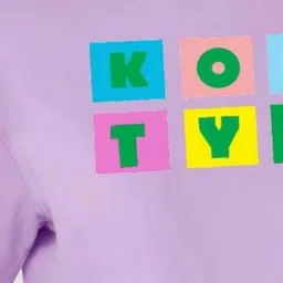 Stylecast X Kotty Women Typography Printed Regular Fit Drop-Shoulder Sleeves Crop T-shirt image 4