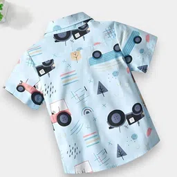 BAESD Boys Classic Floral Printed Casual Shirt image 5