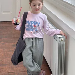 LULU & SKY Girls High-Rise Trousers image 5