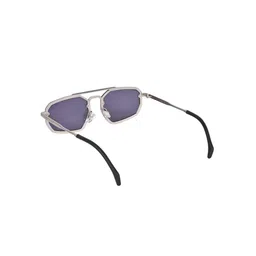 SPADEACES Unisex Black Lens & Black Square Sunglasses with image 3