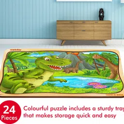 webby Dino Park Wooden Jigsaw Puzzle, 24pcs image 2