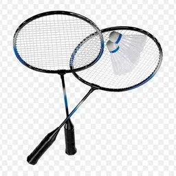 shamsons [Sham_sons] Badminton Racke 2 pic (Pack of 2,200 g) with 2 plastic shuttle cock Badminton Kit image 2