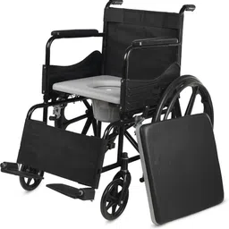 healthemate MagDualSupport Red Manual Wheelchair-picture-26