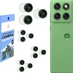 BERRIES Back Camera Lens Glass Protector for MOTOROLA EDGE 60, [Unbreakable Polycarbonate Material]-picture-27