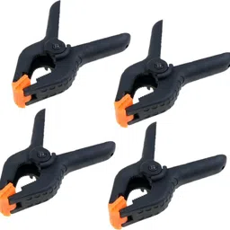 winsumm 4 PCS Photography Backdrop Support Spring Clamp 4.3'/11cm for Background Muslin Plastic Cloth Clips-picture-12