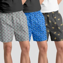 mishitasales Pack of 3 Printed Men Boxer-picture-39
