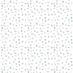 the wall chronicles Multicolour Geometry Wallpaper image 2