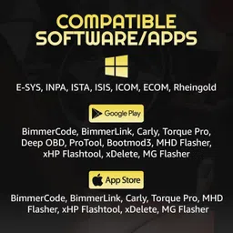 tga ENET Cable OBDII to RJ45 Ethernet for F/G/I Series Coding & Diagnostics OBD Interface image 5