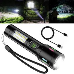 regals choice High Power Torch – Rechargeable Type-C Lithium Battery Light 3 hrs Torch Emergency Light image 4