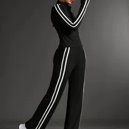 dockstreet Women Solid White Track Pants image 2