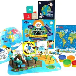 genius box Learning and Educational Toys for Children: Magical Planet Earth Activity Kit / Educational Kit / Learning Toy / STEM image 2
