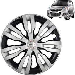 Wagon R VXI DZR T4 Black Silver 14 INCH Wheel Cover For Maruti Wagon R VXI-image-1