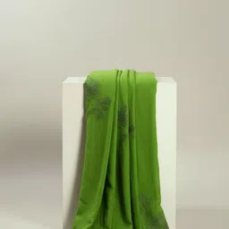 ss fashion Unstitched Pure Cotton Salwar and Dupatta Material Embroidered image 3