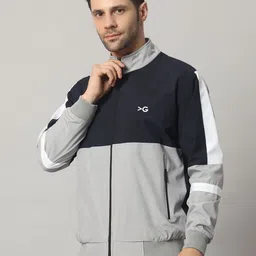 KGARMENTS Colorblock Men Wind Cheater image 4