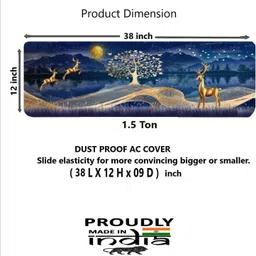 jr creation Air Conditioner Cover image 3