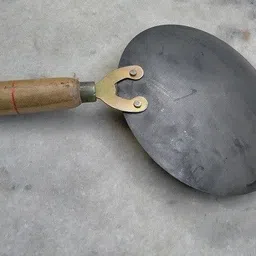 monika enterprises IRON ROTI TAWA PARATHA ,CHAPATI TAWA ROCK TAWA GOOD QUALITY STRONG TAWA Tawa 27 cm diameter image 5