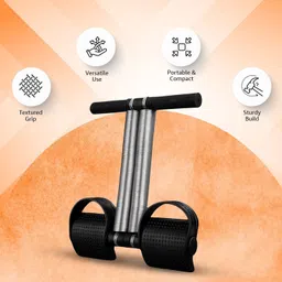 technest Tummy Trimmer For Stomach Exercises Double Spring Durability And Safety31 Ab Exerciser image 2