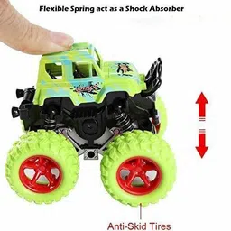 sbe Monster Truck Friction Powered Cars - Gift Toys for Kids(Pack of 1) image 2