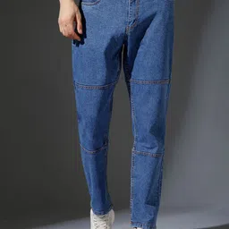 R.Code by The Roadster Life Co. Men Straight Fit Mid-Rise Stretchable Jeans-picture-18