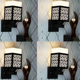 Gojeeva Brown Wood Square Wall Lamps-picture-46