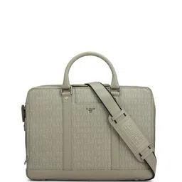 Da Milano Men Textured Leather Laptop Bag image 1