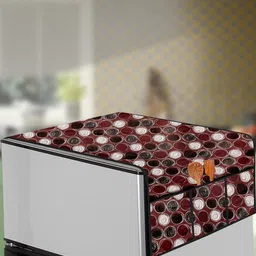 The Furnishing Tree Maroon Printed Air Conditioner Cover-picture-20