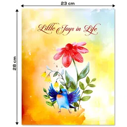 SEHAZ ARTWORKS Yellow Printed Photo Album Book image 5