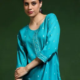 Jaipur Women Ethnic Printed A-Line Kurta-image-19