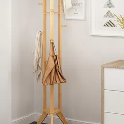 LEOPAX Multipurpose Bamboo Wood Rack Stand with 3 Shelfs-picture-13