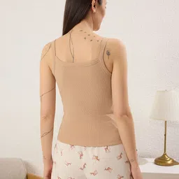 Trendyol Printed Top & Shorts Night Suits image 2