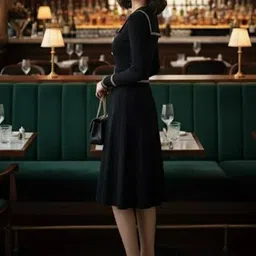 MARC LOUIS Fit & Flare Dress image 4