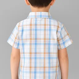 KIDGARB Multi Polycotton Cutaway Collar Printed Shirts image 3