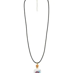 SANAA CREATIONS Gold-Plated Heart Shaped Pendants with Chains-picture-36