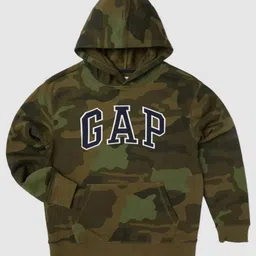 GAP Boys Camouflage Printed Relaxed-Fit Hooded Sweatshirt-picture-30