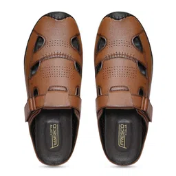 Fresco Italia Men Leather Mules image 5