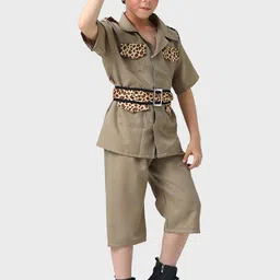 Little Surprise Box LLP Boys Jungle Safari Adventurer Theme Halloween Costume Fancy Dress-picture-41