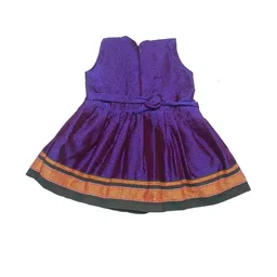 Mom and Me Blue Cotton Dresses image 2